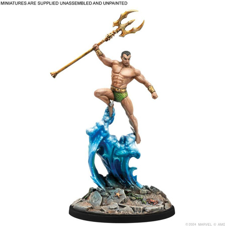 Marvel: Crisis Protocol - Black Panther, Chosen of Bast &amp; Namor, the Submariner - Character Pack